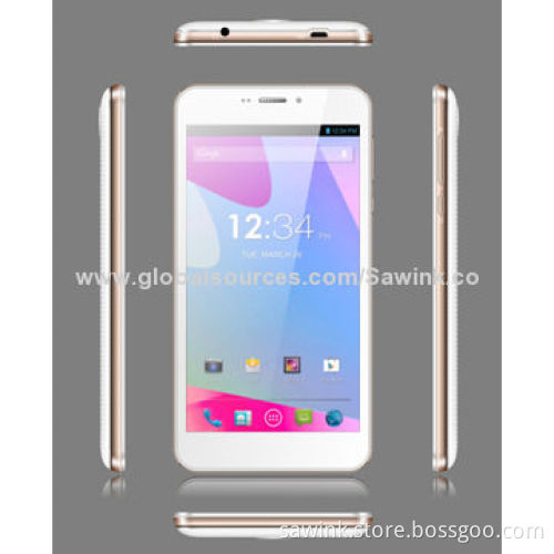 Android 3G Phablet, Dual-core MTK8312/Cortex A7/1.3GHz with 2,600mAh Battery Capacity